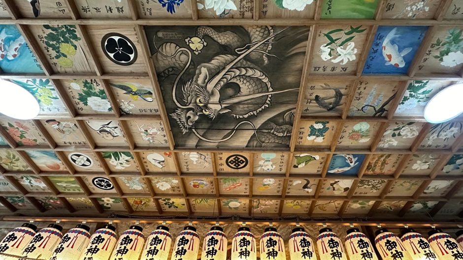 宇佐八幡神社_天井画
