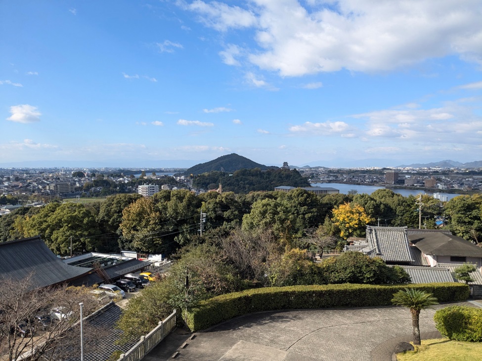 犬山成田山_境内からの眺望