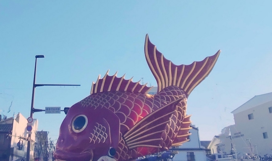 唐津神社_唐津くんち_鯛の曳山