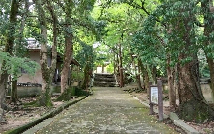 功山寺_参道