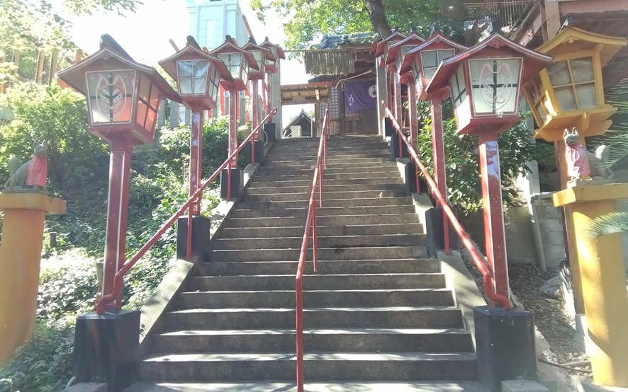 中司孫太郎稲荷神社_参道