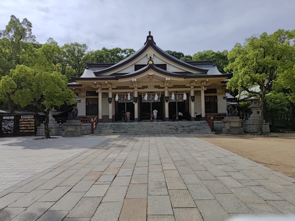 湊川神社_楠木正成殉節地