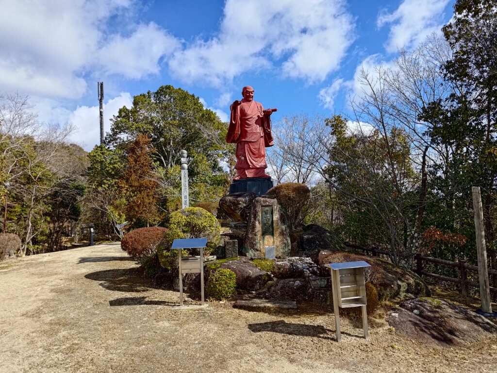 最上稲荷_秀吉本陣_日蓮上人像