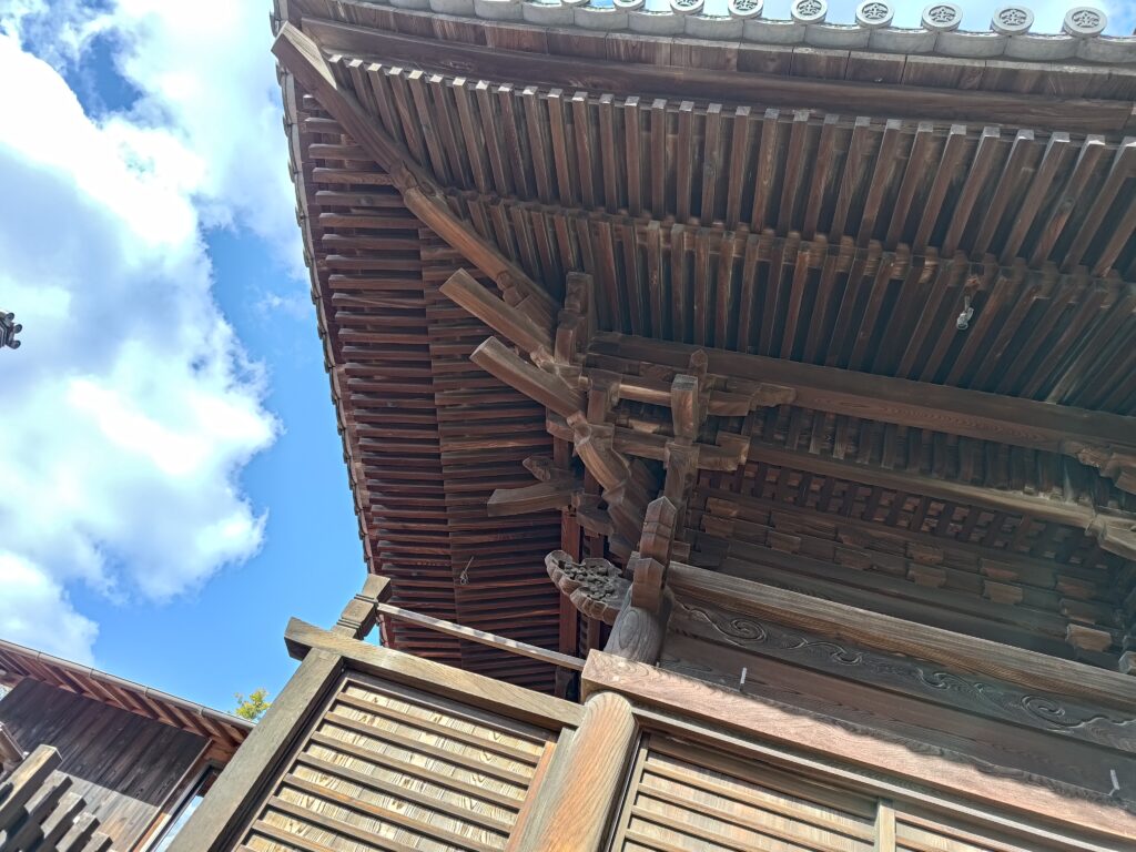 西大寺_牛玉所殿_垂木