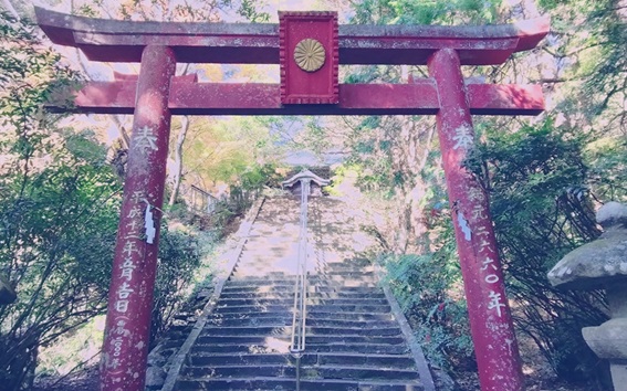 柞原八幡宮_鳥居