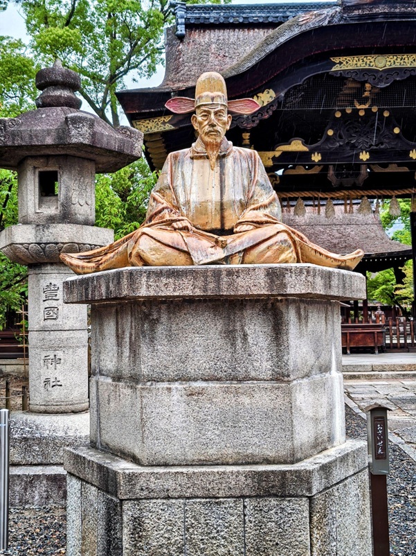 豊国神社_豊臣秀吉像