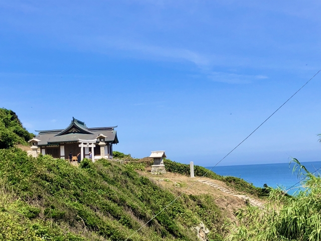 宗像大社沖津宮遥拝所_遠景