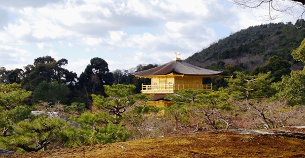 金閣寺_安民沢_舎利殿金閣