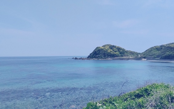 宗像大社沖津宮遥拝所_海