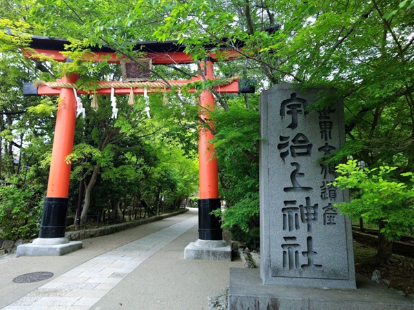 宇治上神社_社名標