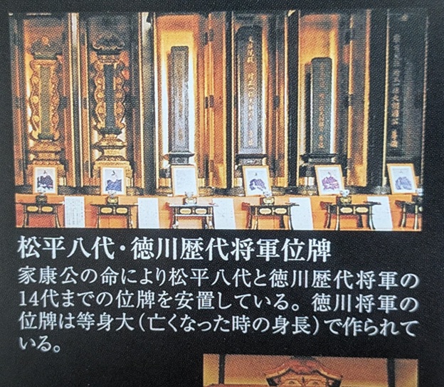 大樹寺_徳川歴代将軍位牌
