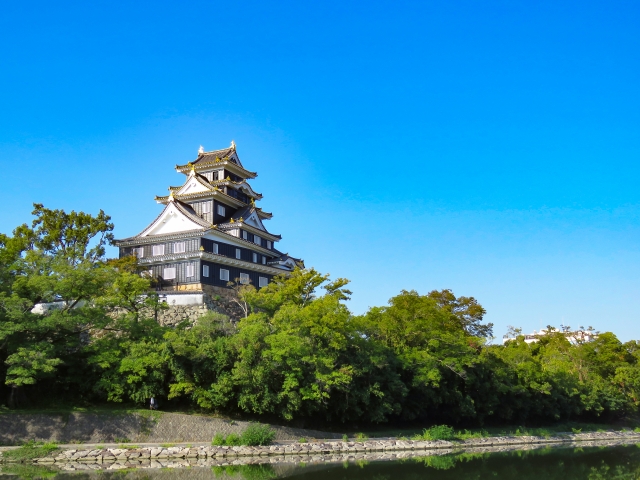 岡山市_岡山城