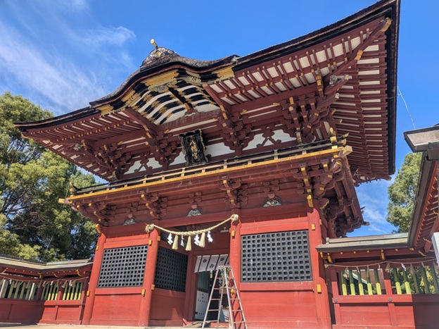 伊賀八幡宮_随神門