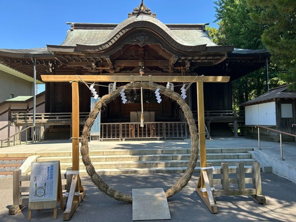 亀田八幡宮_茅の輪