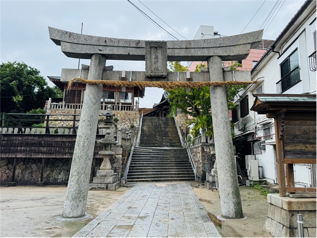 下関嚴島神社_参道