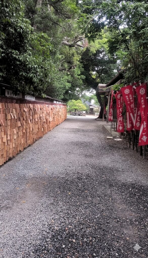 無量寺_参道_ガン封じ絵馬