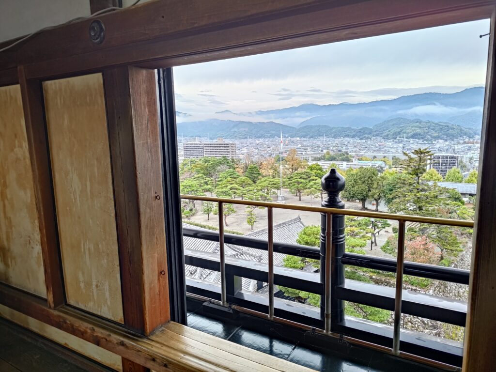 高知城_最上階高欄