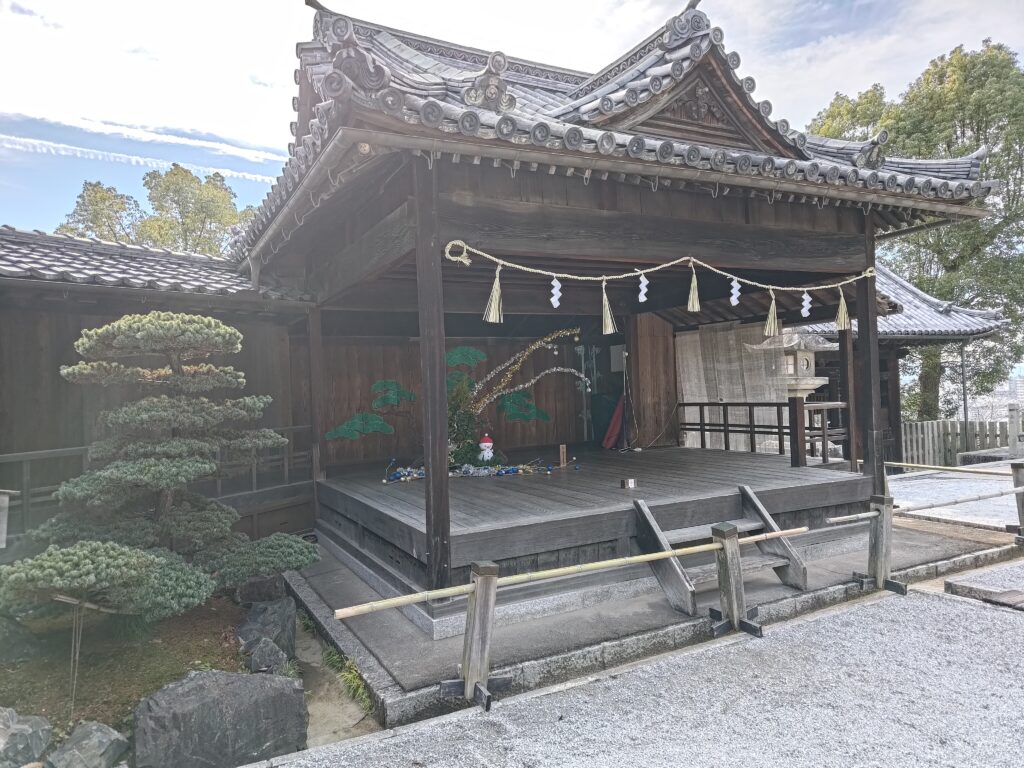 阿智神社_能舞台
