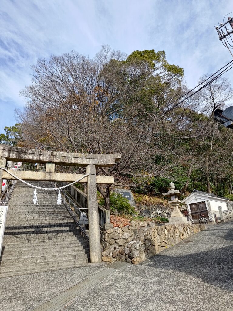 阿智神社_南参道
