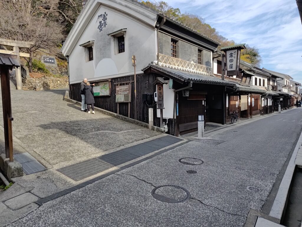 阿智神社_南参道入口_倉敷美観地区