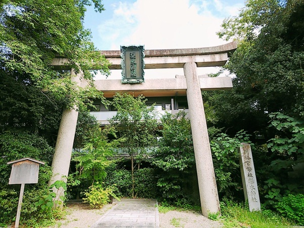 梨木神社_第一鳥居