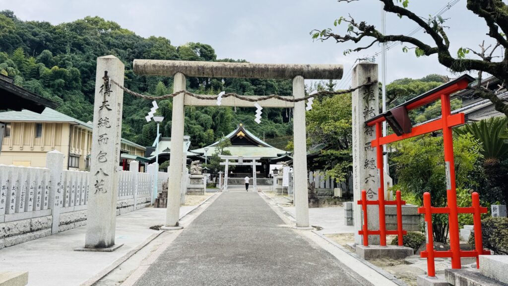比治山神社_第一鳥居