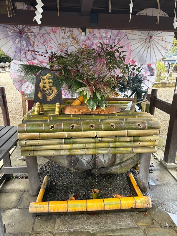 諫早神社_花手水