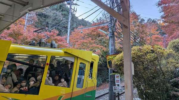 高尾山薬王院_ケーブルカー