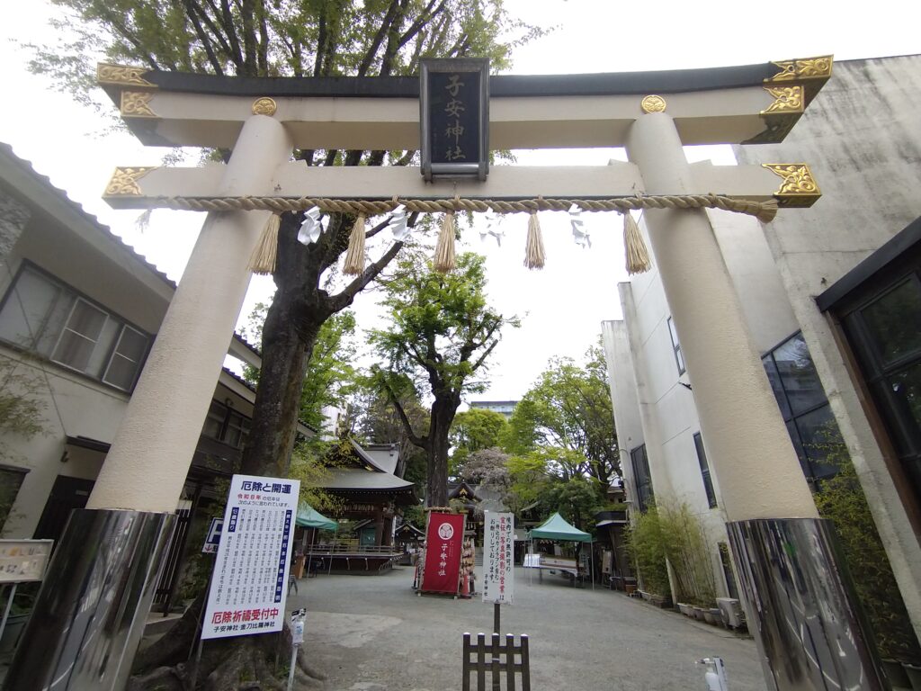 子安神社_鳥居