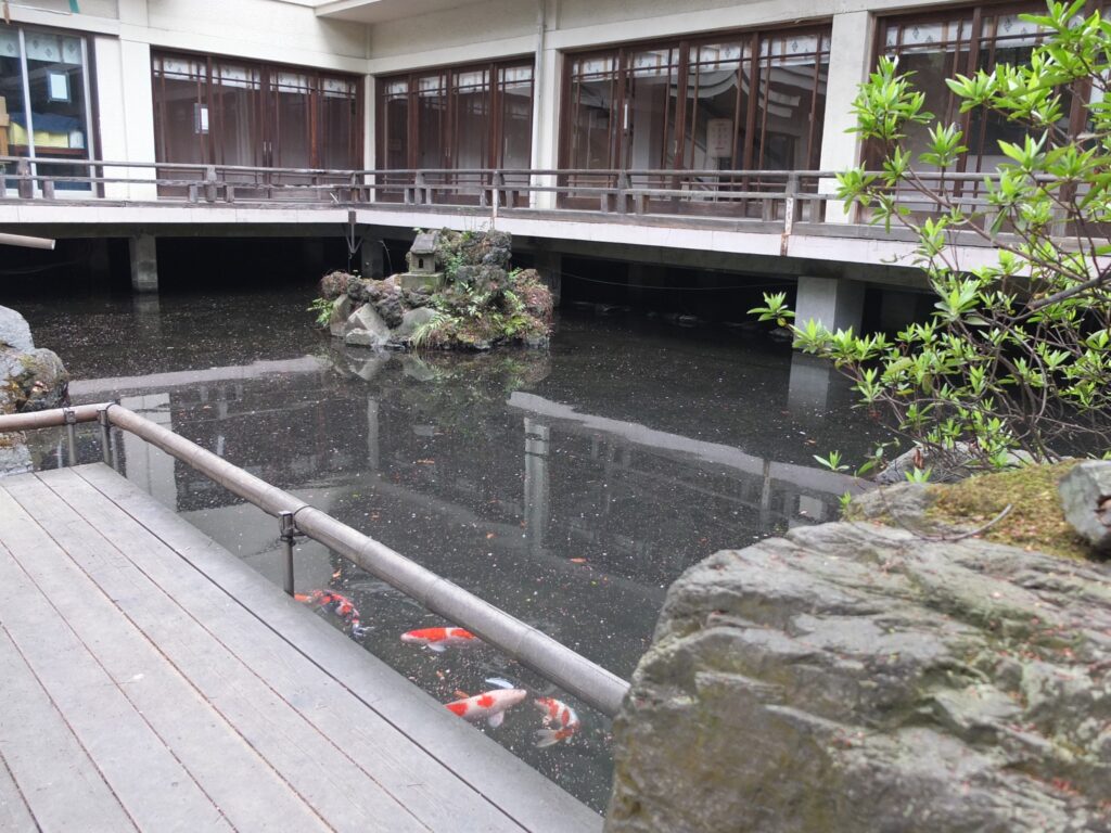 子安神社_御神池