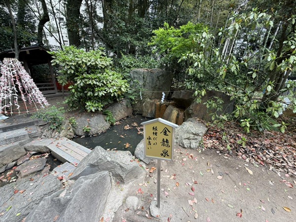 生田神社_水みくじ_金龍泉