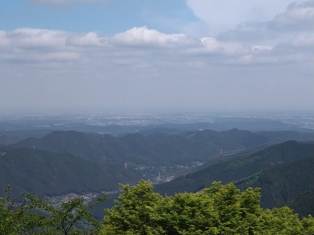 武蔵御嶽神社_御岳山駅からの眺望