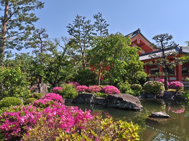 三十三間堂_池泉回遊式庭園