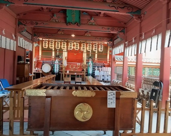 伊佐爾波神社_拝殿
