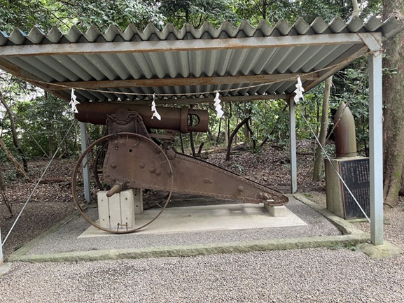 廣瀬大社_日露戦争戦利品