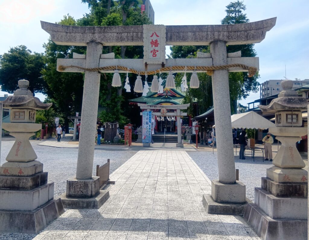 川越八幡宮_鳥居