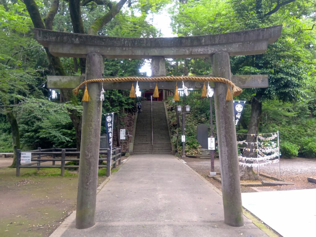 仙波東照宮_石鳥居
