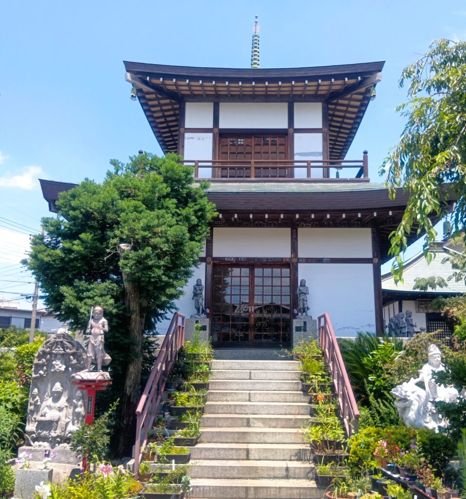 岩槻大師_写経剃髪殿