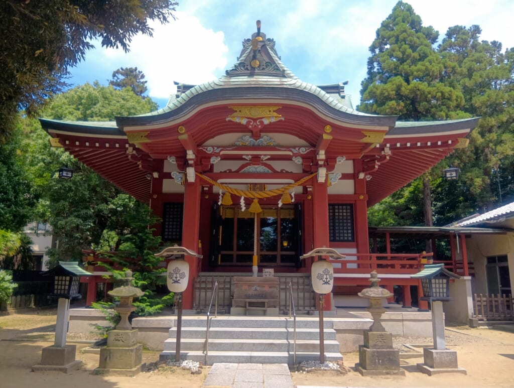 柏諏訪神社_社殿
