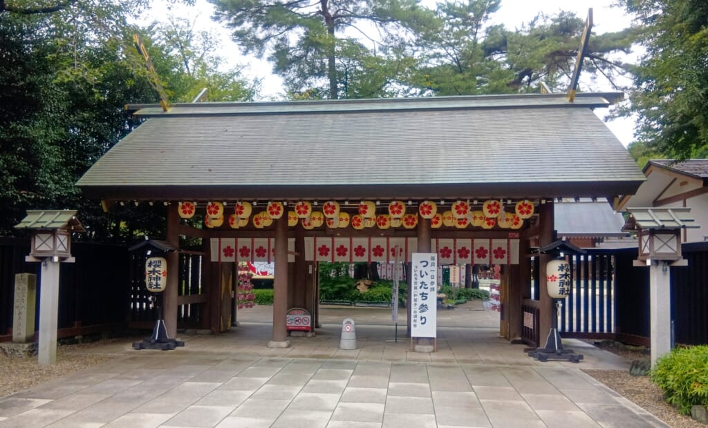 櫻木神社_神門